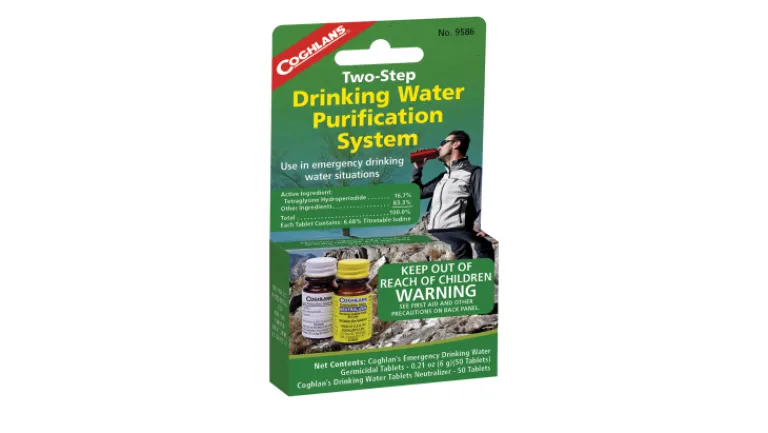 Coghlan's Two-Step Drinking Water Purification System