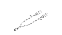 Humminbird 9-pin Side Imaging Dual Beam Splitter Cable