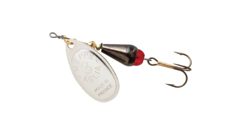 Mepps Aglia Brite Plain Treble Spinners