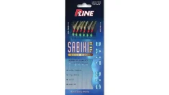 P-Line Gold Hook With Mylar Sabiki Rig