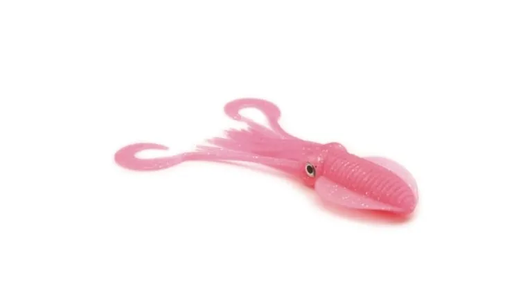 P-Line Twin Tail Squid Rigged 2pk
