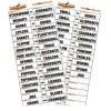 Bass Anglers Magazine Pro Bass Tackle Box Labels From Bass Angler Magazine