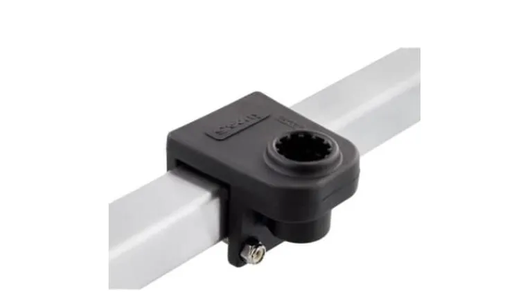 Scotty 243-BK Square Rail Adapter 1-1/4